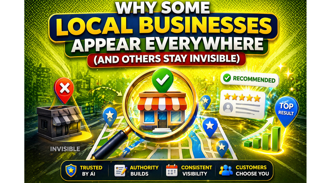 Why Some Local Businesses Appear Everywhere (And Others Stay Invisible)