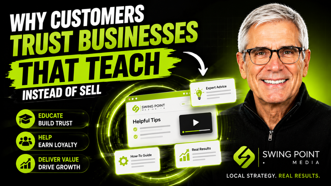 Why Customers Trust Businesses That Teach Instead of Sell